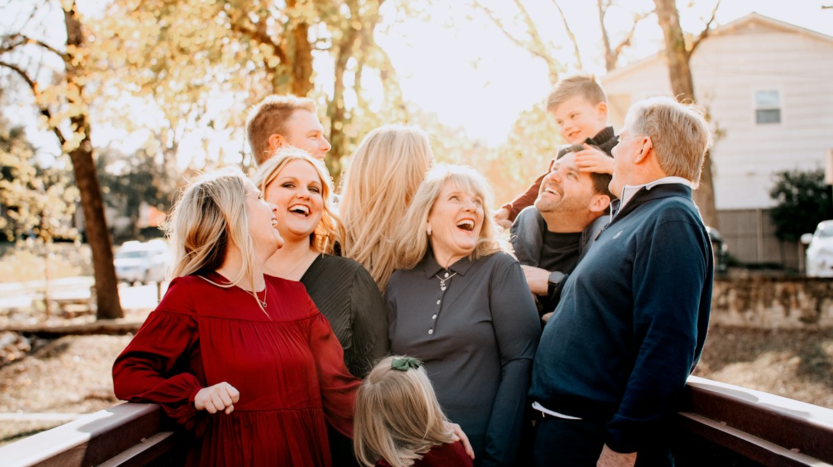 Multigenerational family on a trip